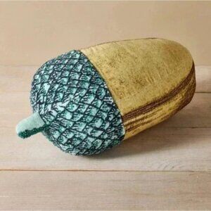 John Derian Acorn Beaded Pillow